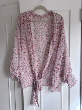 Anthropologie Pilcro one size sheer top